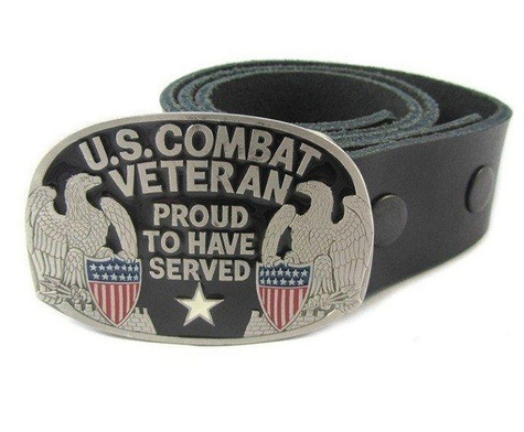 Klamra do pasa  - US COMBAT VETERAN