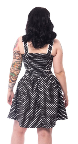 Sukienka w kropki rockabilly Nina Dress