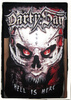 T-shirt rockowy z nadrukiem HELL IS HERE