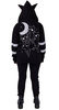 Bluza damska gotycka Moon Cats Hood