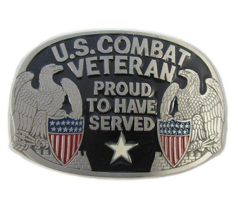 Klamra do pasa  - US COMBAT VETERAN