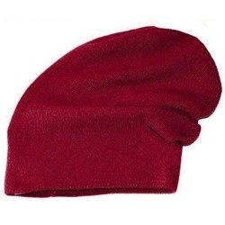 Czapka beanie ŚLIWKOWA