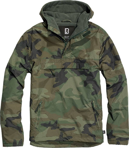 Kurtka wiatrówka Brandit Windbreaker Woodland