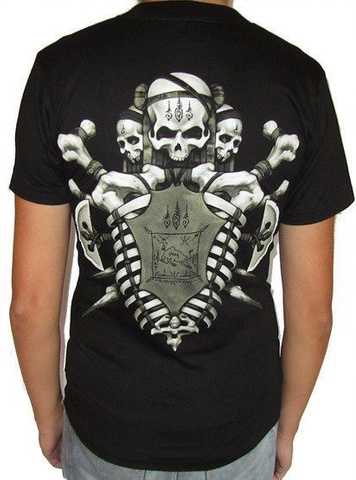 Koszulka t- shirt  z nadrukiem SKULL & BONES