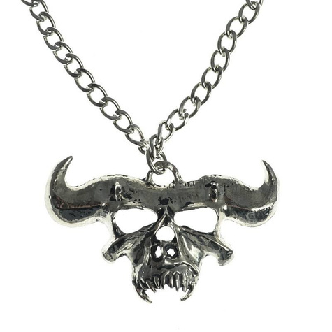 Wisior metalowy Demon Skull