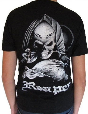 Koszulka rockowa z nadrukiem t-shirt REAPER