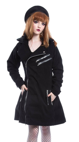 Rockowy płaszcz Vixxsin Ramona Coat