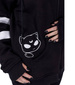 Bluza damska gotycka Moon Cats Hood