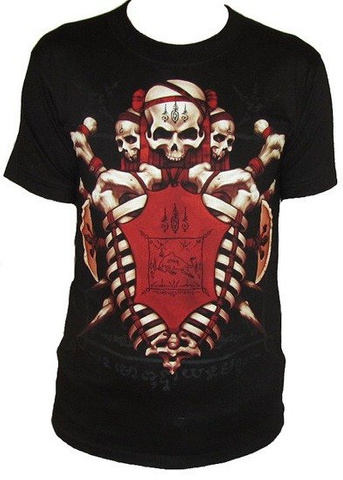 Koszulka t- shirt  z nadrukiem SKULL & BONES