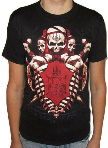 Koszulka t- shirt  z nadrukiem SKULL & BONES