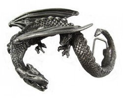 Klamra do paska Dragon Silver