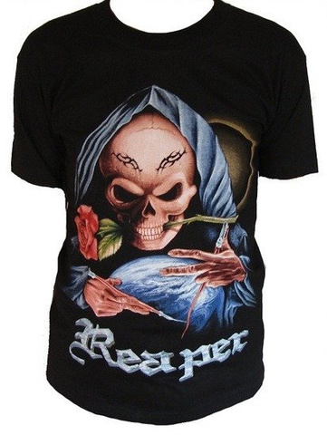 Koszulka rockowa z nadrukiem t-shirt REAPER