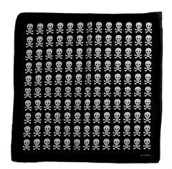 Chusta bandana czaszki z piszczelami