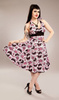 Sukienka z nadrukiem pinup MIA DRESS