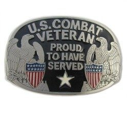 Klamra do pasa - US COMBAT VETERAN