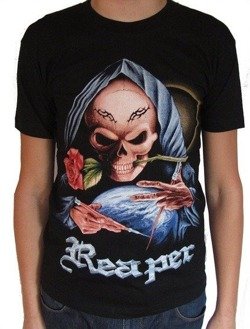 Koszulka rockowa z nadrukiem t-shirt REAPER