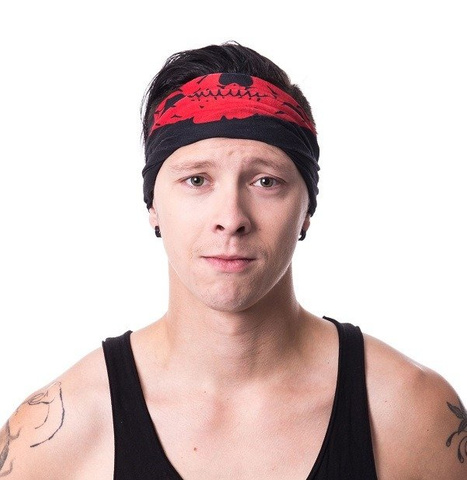 Ochraniacz snood czaszka Skull Snood