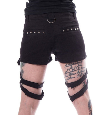 Spodenki rockowe z podwiązkami Jasmin Pants